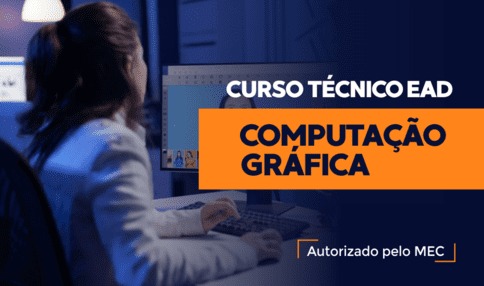 Capa do curso: Curso Técnico em Computação Gráfica EAD