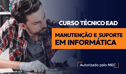 Capa do curso: Curso Técnico em Manutenção e Suporte em Informática EAD