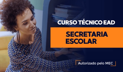 Capa do curso: Curso Técnico em Secretaria Escolar EAD