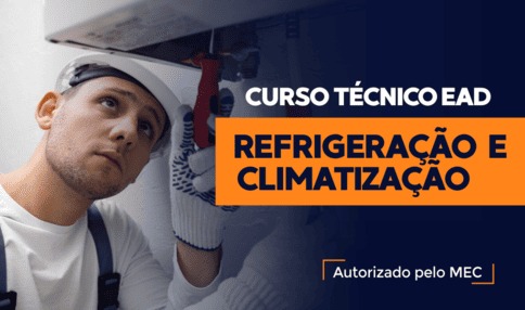 Capa do curso: Curso Técnico em Refrigeração e Climatização EAD