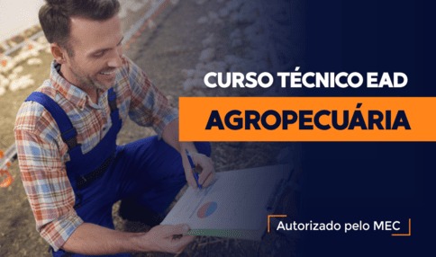 Capa do curso: Curso Técnico em Agropecuária EAD