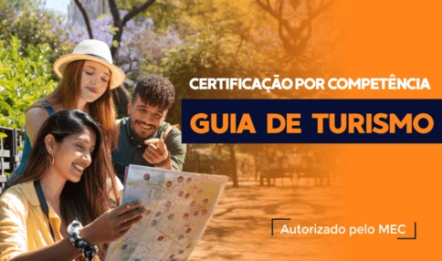 Capa do curso: Certificação Técnica por Competência em Guia de Turismo