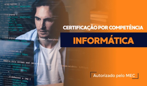 Capa do curso: Certificação Técnica por Competência em Informática