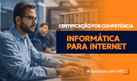 Capa do curso: Certificação Técnica por Competência em Informática para Internet