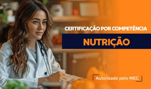 Capa do curso: Certificação Técnica por Competência em Nutrição e Dietética