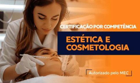 Capa do curso: Certificação Técnica por Competência em Estética e Cosmetologia