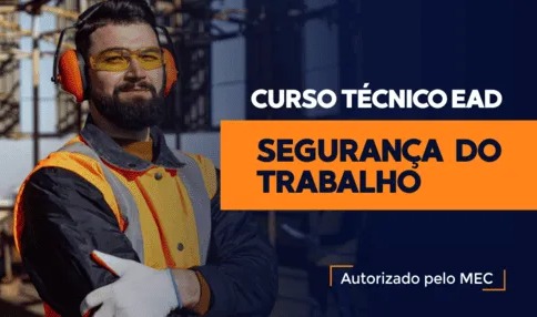 Capa do curso: Curso Técnico de Segurança do Trabalho EAD