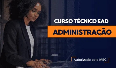 Capa do curso: Curso Técnico de Administração EAD