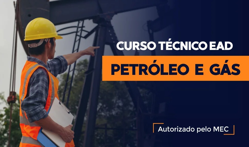 Capa do curso: Curso Técnico em Petróleo e Gás EAD