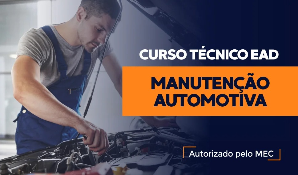 Capa do curso: Curso Técnico em Manutenção Automotiva EAD