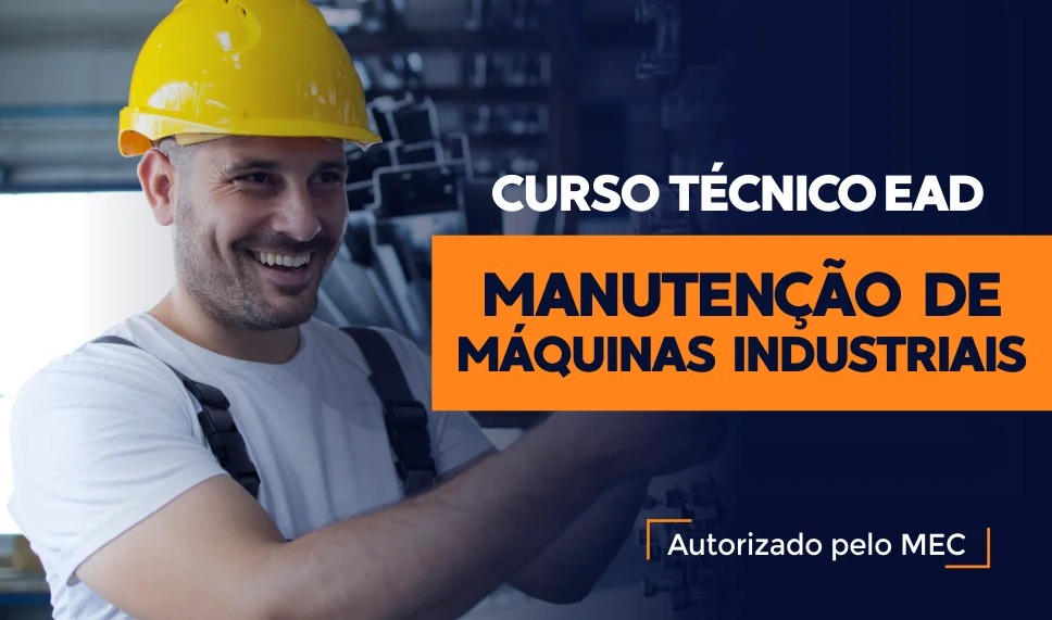 Capa do curso: Curso Técnico em Manutenção de Máquinas Industriais EAD