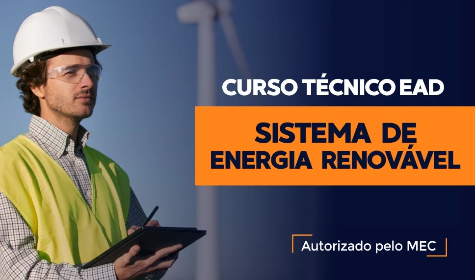 Capa do curso: Curso Técnico em Sistema de Energia Renovável EAD