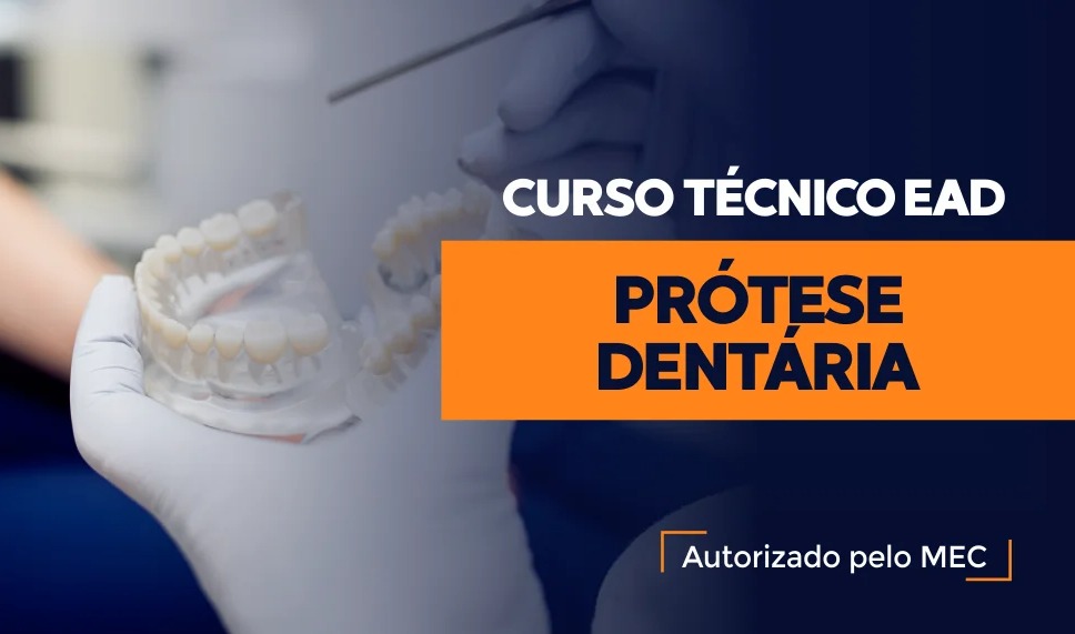 Capa do curso: Curso Técnico em Prótese Dentária EAD