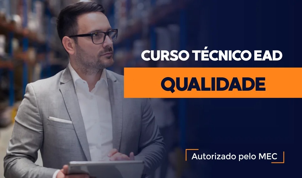 Capa do curso: Curso Técnico em Qualidade EAD
