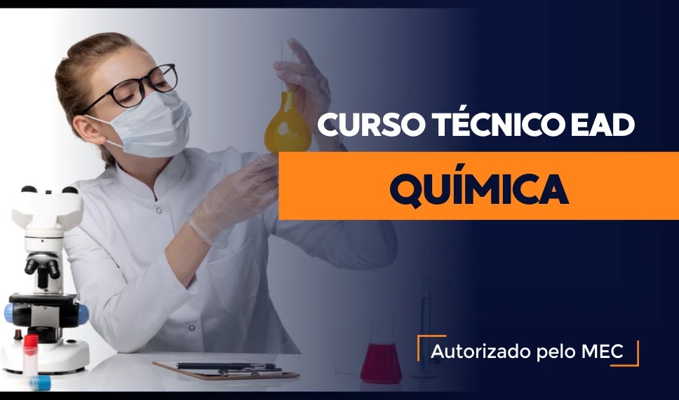 Capa do curso: Curso Técnico em Química EAD