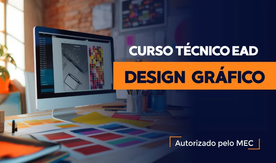 Capa do curso: Curso Técnico em Design Gráfico EAD