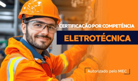 Capa do curso: Certificação Técnica por Competência em Eletrotécnica